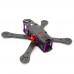 Reptile-X4R 180mm 4-Axis Carbon Fiber Quadcopter Frame 4mm Arm w/Power Distribution Board for FPV