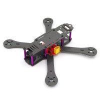 Reptile-X4R 180mm 4-Axis Carbon Fiber Quadcopter Frame 4mm Arm w/Power Distribution Board for FPV