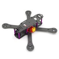 Reptile-X4R 220mm 4-Axis Carbon Fiber Quadcopter Frame 4mm Arm w/Power Distribution Board for FPV