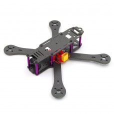 Reptile-X4R 250mm 4-Axis Carbon Fiber Quadcopter Frame 4mm Arm w/Power Distribution Board for FPV