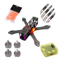 Reptile-Martian 190mm Carbon Fiber Quadcopter with MT2204 II Motor & 4045 Propeller & Littlebee Pro 20A ESC & CC3D Controller & Power Distribution Board