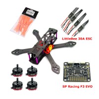 Reptile-Martian 220mm Carbon Fiber Quadcopter with RS2205 Motor & Littlebee 30A ESC & SP Racing F3 EVO & 5045 Propeller FPV