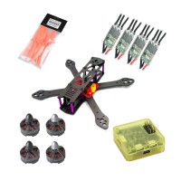 Reptile-Martian 220mm Carbon Fiber Quadcopter with MT2204 Motor & 5045 Propeller & Mini BLHeli 20A ESC & CC3D Controller & Power Distribution Board