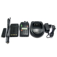 WOUXUN KG-UV6D Waterproof Walkie Talkie UH Dual Band 136-174Mhz 400-480Mhz FM Radio HAM Transceiver