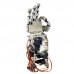 5DOF Humanoid Five Fingers Metal Manipulator Arm Right Hand with A0090 Servos for Robot DIY   