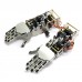 5DOF Humanoid Five Fingers Metal Manipulator Arm Left Hand+Right Hand with A0090 Servos for Robot DIY  