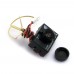 FPV 5.8G Transmitter + Camera 600TVL 120 Degree Combo 25mW 40 Channels Tx with Antenna FX797T