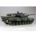 2.4G Remote Control RC Tank Leopard 2A6 Metal Road Wheel Toy for Kids Children Heng Long 3889-1