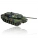 2.4G Remote Control RC Tank Leopard 2A6 Metal Road Wheel Toy for Kids Children Heng Long 3889-1