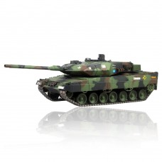 2.4G Remote Control RC Tank Leopard 2A6 Metal Road Wheel Toy for Kids Children Heng Long 3889-1