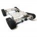 4WD Car Tank Chassis Track Caterpillar Crawler Stainless Steel for Robot DIY T800