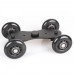 Drift Car Flexible 4-Wheel Rail Rolling Track Slider Skater Table Dolly Car for DSLR Camera Camcorder