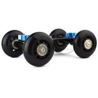Drift Car 4-Wheel Desktop Rail Car Rolling Track Slider Skater for DSLR 5D2 Video Camera