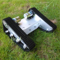 Tank Car Chassis Robot Crawler Creeper Plastic Track Caterpillar for Arduino DIY Unassembled