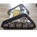 Tank Car Chassis Crawler Plastic Track Caterpillar Chassis for Arduino DIY Robot T150-Gold  