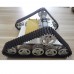 Tank Car Chassis Crawler Metal Track Caterpillar Chassis for Arduino DIY Robot T150-Gold   