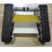 Tank Car Chassis Crawler Metal Track Caterpillar Chassis for Arduino DIY Robot T150-Silver