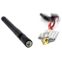 FPV 5.8GHZ Transmitter 300mW 40CH DC8-24V Tx w/Darlc Mushroom Antenna for Hawk Eye Q300