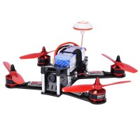 FPV 4-Axis Carbon Fiber Quadcopter Kit 210mm 5.8G 40CH 700TVL CCD FPV Racing Drone Makerfire BIBI BIRD  