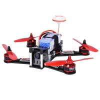 FPV 4-Axis Carbon Fiber Quadcopter Kit 210mm 5.8G 40CH 700TVL CCD FPV Racing Drone Makerfire BIBI BIRD  