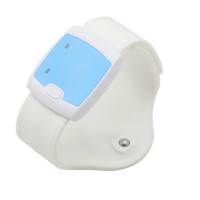 Wearable Electronic Bluetooth Smart Thermometer Baby Monitor for Children Kid-White