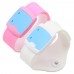 Wearable Electronic Bluetooth Smart Thermometer Baby Monitor for Children Kid-White