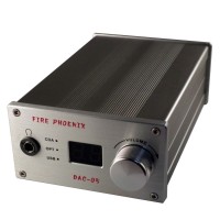 DAC Decoder HIFI Headphone Amplifier USB 192K 24Bit OPA2604 CS3310 CS4398 FIRE PHOENIX DAC-05