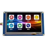 3.2" Smart USART UART Serial Touch TFT LCD Module Extension IO EEPROM 400x240 for Arduino
