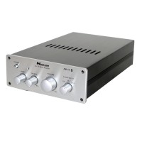 HIFI Bluetooth Power Amplifier 2.1 Dual Channel Audio AMP Noytson PM10-Silver