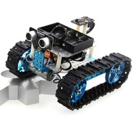 Starter Bluetooth Robot Car Tank Kit Smart Programmable IR Robotics DIY for Arduino Makeblock