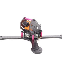 FPV Quadcopter Frame 4-Axis Carbon Fiber Racing Drone 195MM w/Power Distribution Board GEP-QX5 4mm