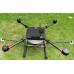 Quadcopter Plant Protection Agricultural FPV Drone 1200mm Carbon Fiber with Landing Gear