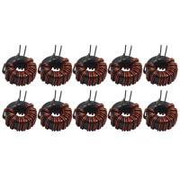 Toroid Core Inductor Inductance Coil Winding 15A 10.5TS for High Power Switching Power Supply 10-Pack