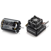 Hobbywing Xerun V10 G2 3.5T Sensored Brushless Motor 9550KV + XR10 PRO ESC for 1:10 Car Crawler  