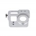 Metal CNC Aluminium Protective Case Shell for GoPro Hero4 HERO3+ Camera-Silver