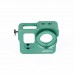 Metal CNC Aluminium Protective Case Shell for GoPro Hero4 HERO3+ Camera-Green