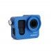 Metal CNC Aluminium Protective Case Shell for GoPro Hero4 HERO3+ Camera-Blue