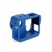 Metal CNC Aluminium Protective Case Shell for GoPro Hero4 HERO3+ Camera-Blue