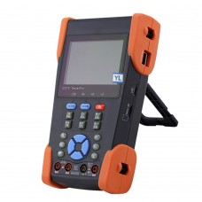 3.5" LCD CCTV IP Camera Tester Video Monitor PTZ Controller Cable Test Digital Multimeter HVT-E2603