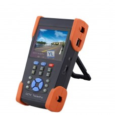 3.5" LCD CCTV IP Camera Tester Video Monitor PTZ Controller Cable Visual Fiber Tester HVT-E2622