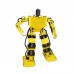 17DOF Biped Robotics Humanoid Walking Robot Two Leg Aluminum Frame Robo-Soul H3.0-Yellow