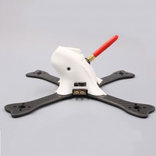 GEP-FX5 flyFish FPV Quadcopter Frame 195mm Carbon Fiber 4 Axis w/ Power Distribution Board 3D TPU