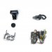 Foxeer Arrow HS1190 FPV Camera 600TVL 2.8MM Lens NTSC Built-in Microphone OSD Black