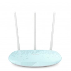 TP LINK Wireless WiFi Router 450Mbps WiFi Repeater 3 Antenna Wi-Fi Network WR886N Light Blue