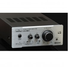 HIFI Stereo Audio Power Amplifier Bluetooth 4.0 Decoding 150W+150W 2.0CH Support APT-X Silver