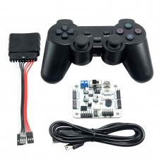 32 Channel Servo Motor Control Board & PS2 Controller + Receiver for Hexapod Robot Spider 17DOF Robotics