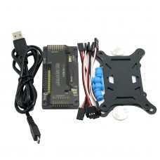 APM2.8.0 ArduPilot Flight Controller No Compass with Shock Absorber and USB Cable for FPV Multicopter