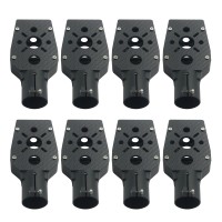 30MM Motor Base for Multicopter Carbon Fiber Tube Motor Arm Plant Protection Machine 8-Pack