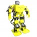 17DOF Biped Robotics Humanoid Walking Robot Two Leg Aluminum Frame Robo-Soul H3.0-Yellow