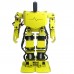 17DOF Biped Robotics Humanoid Walking Robot Two Leg Aluminum Frame Robo-Soul H3.0-Yellow